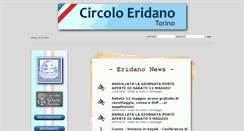 Desktop Screenshot of circoloeridano.it